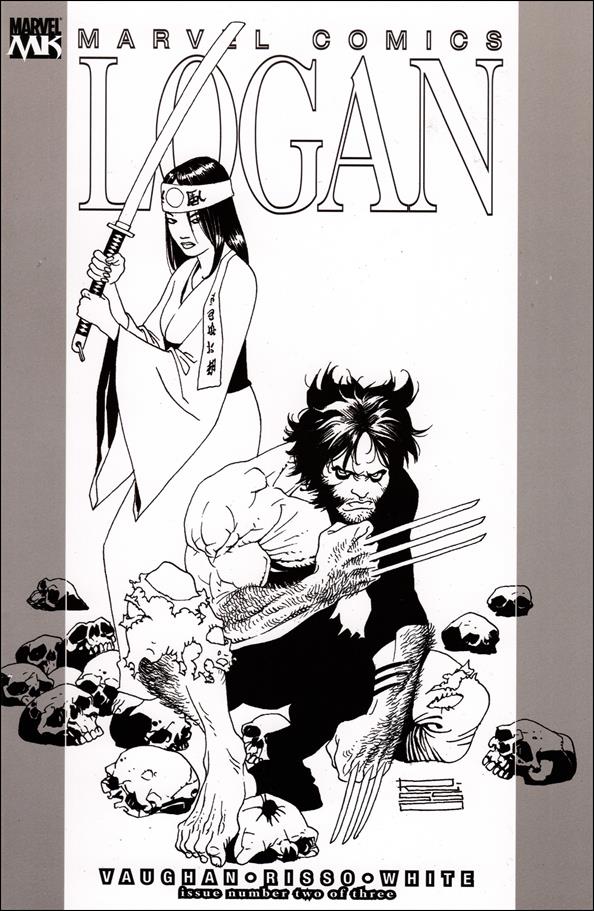 Logan issue 2-B Black & White Edition
