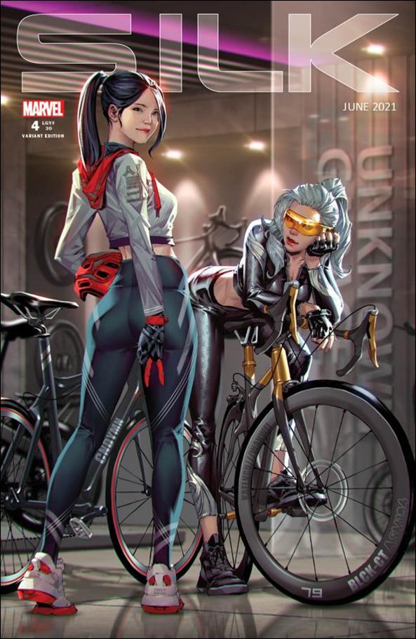 Silk (2021) issue 4-D Kael Ngu Unknown Comics Cover
