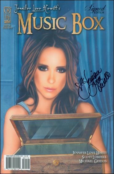 Jennifer Love Hewitt's Music Box issue 1-C Brian Miller 1:25 Signed Edition