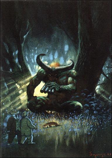 Art Suydam (Base Set) card 3 A Piper at the Gates of Dawn