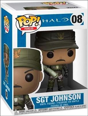 POP! Halo figure 8 Sgt Johnson