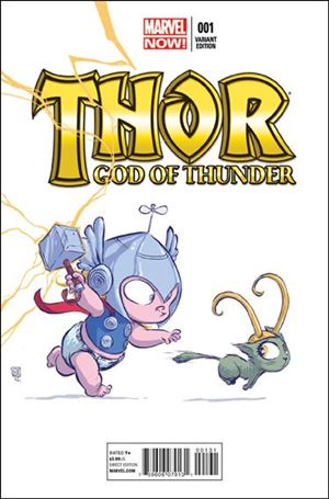 Thor: God of Thunder issue 1-F Skottie Young 