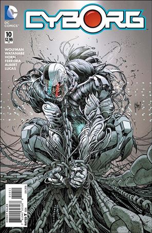 Cyborg (2015) issue 10 Guillem March Cover