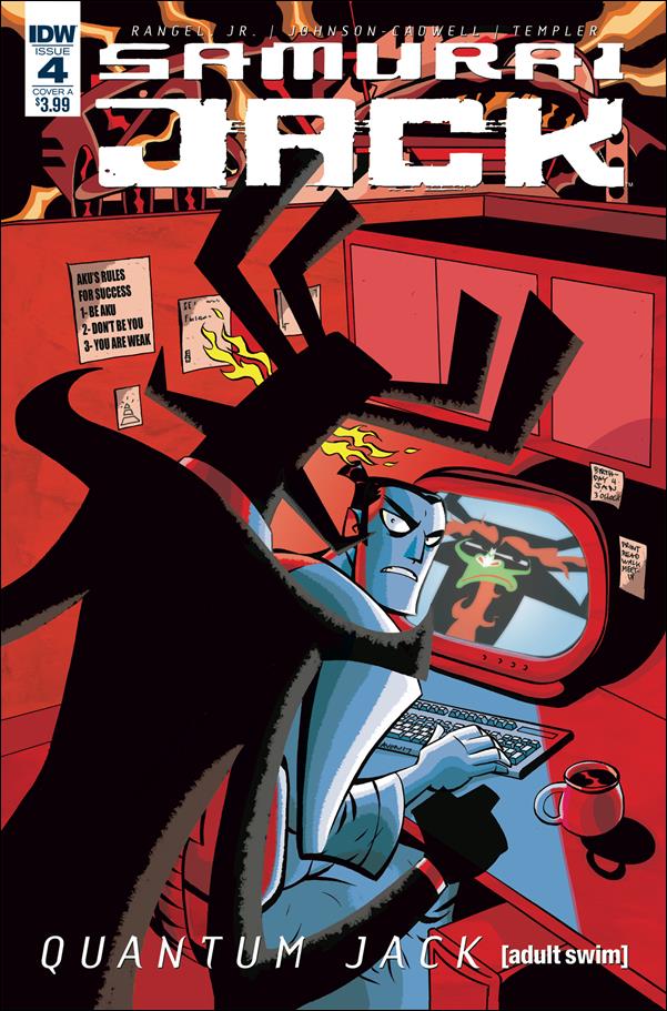 Samurai Jack: Quantum Jack issue 4 Michael Avon Oeming Cover