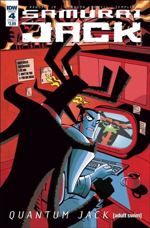 Samurai Jack: Quantum Jack issue 4 Michael Avon Oeming Cover