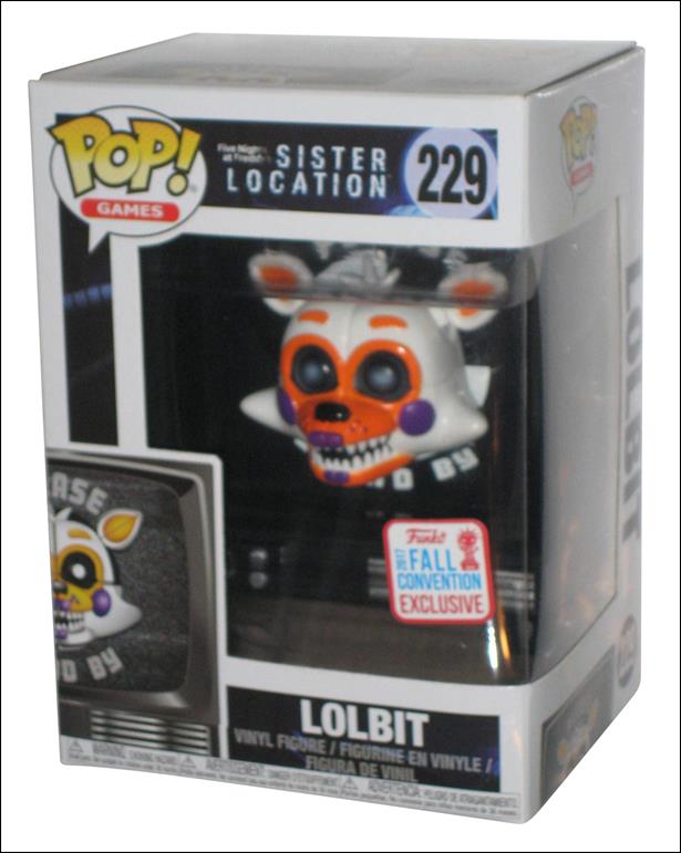 POP! Games figure 229-B Lolbit (2017  Fall Convention Exclusive)