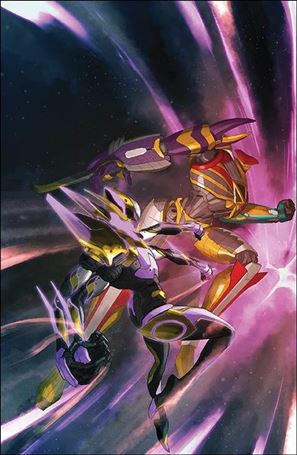 Power Rangers issue 15-C Gerald Parel 1:10 Virgin Cover
