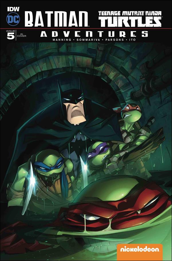 Batman/Teenage Mutant Ninja Turtles Adventures issue 5-C Jeff Matsuda 1:10 Cover