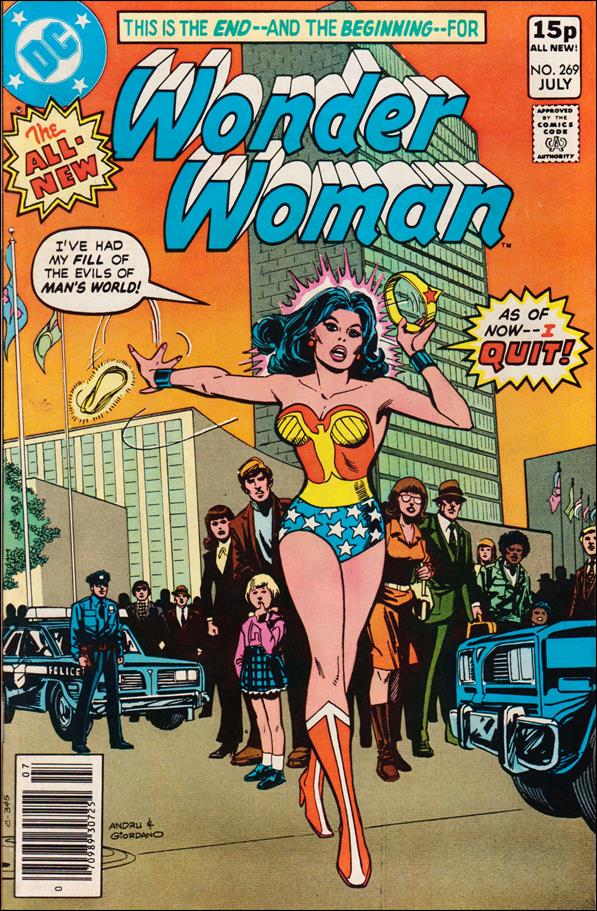Wonder Woman (1942) issue 269-B UK Price Cover