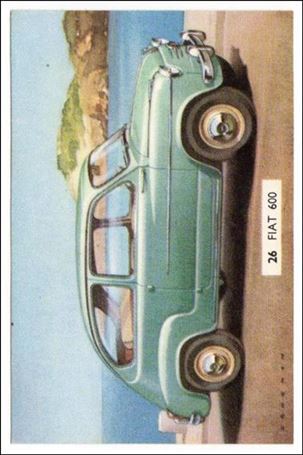 Cavalcade of Cars (Base Set) card 26 Fiat 600