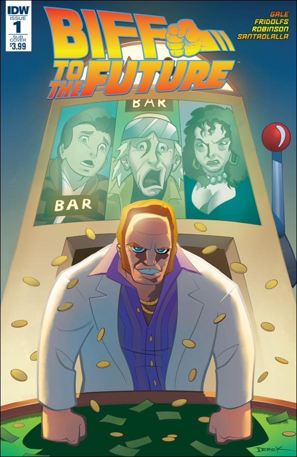 Back to the Future: Biff to the Future issue 1-B Derek Fridolfs Subscription Cover