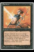 Magic the Gathering: 4th Edition (Base Set) card 151 Paralyze