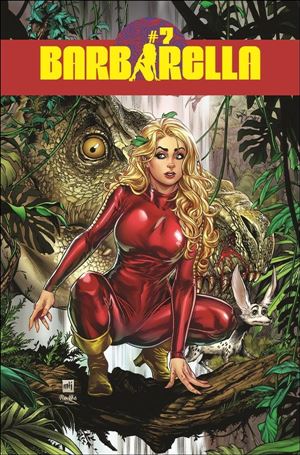 Barbarella (2021) issue 7-M Mike Krome 1:15 Cover