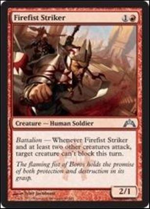 Magic the Gathering: Gatecrash (Base Set) card 90 Firefist Striker