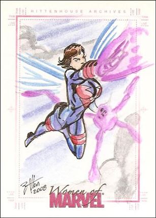 Women of Marvel (SketchaFEX Subset) card RR Ricardo Ratton 1/200