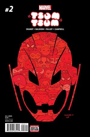 Marvel Tsum Tsum issue 2 Chris Samnee Cover