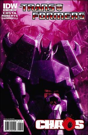 Transformers (2009) issue 26-B Galvatron Cover