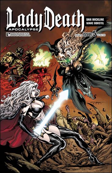 Lady Death: Apocalypse issue 5-E Auxiliary Cover