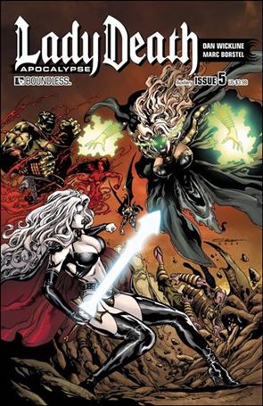 Lady Death: Apocalypse issue 5-E Auxiliary Cover