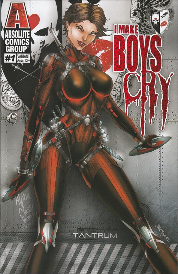 I Make Boys Cry issue 1-J Jamie Tyndall "Tantrum" Cover