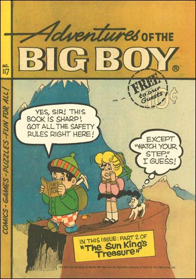 Adventures of the Big Boy issue 117-B West Coast Cover