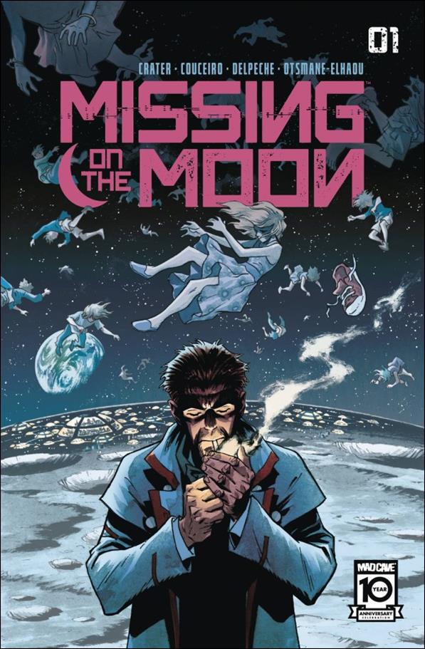 Missing on the Moon issue 1 Damian Couceiro Cover