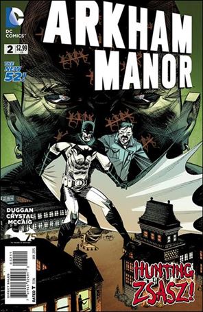 Arkham Manor issue 2 Shawn Crystal Cover