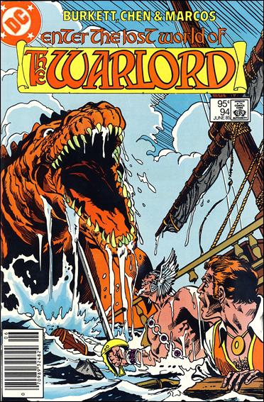 Warlord (1976) issue 94-B Canadian Price Cover