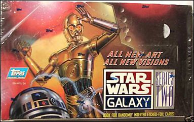 Star Wars Galaxy: Series 2 card 1 Sealed Box
