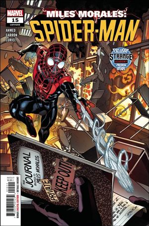 Miles Morales: Spider-Man (2018) issue 15 Javi Garron Cover