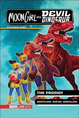 Moon Girl and Devil Dinosaur (2016) issue 25-E Rahzzah 1:25 Cover