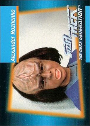 Star Trek: The Next Generation - Inaugural Edition (Base Set) card 20 Alexander Rozhenko