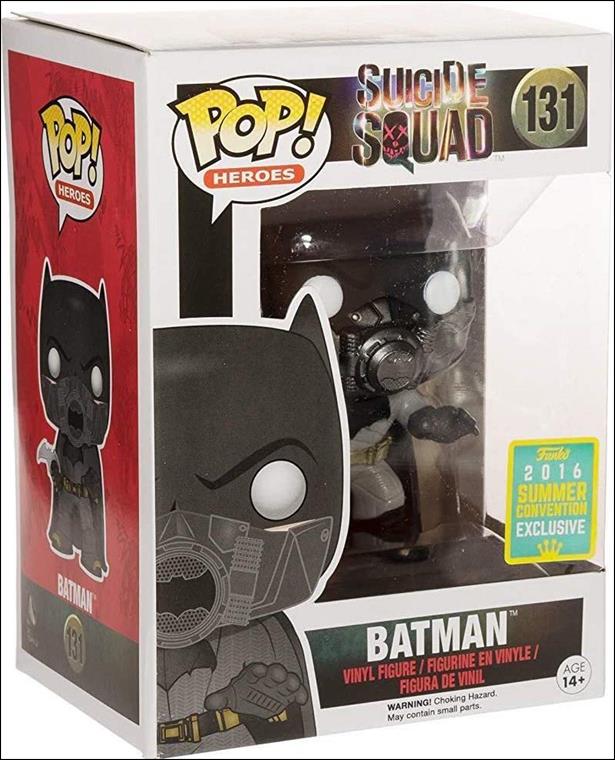 POP! Heroes figure 131-B Batman (Underwater) Summer Convention Exclusive