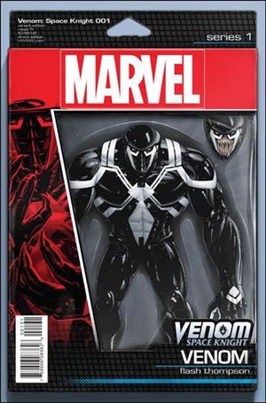 Venom: Space Knight issue 1-D John Tyler Christopher Action Figure Cover
