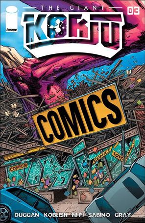 Giant Kokjü issue 3-B Scott Koblish Cover B