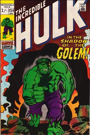 Incredible Hulk (1968) issue 134-B UK Price Cover