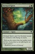 Magic the Gathering: Innistrad (Base Set) card 198 Orchard Spirit