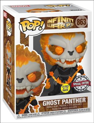 POP! Marvel figure 863 Ghost Panther