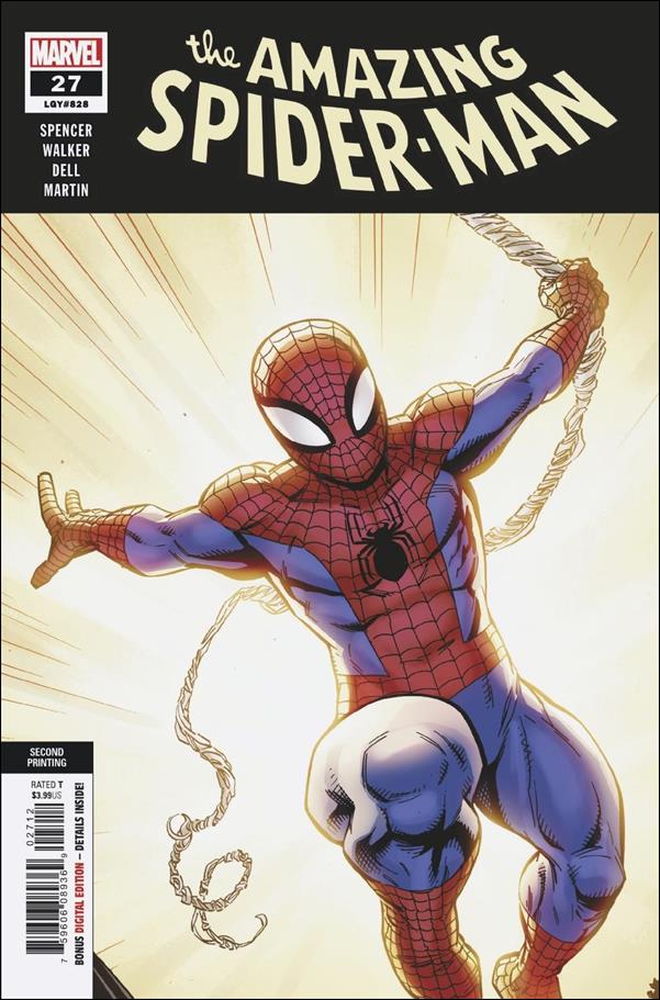 Amazing Spider-Man (2018) issue 27-C Kev Walker Cover (2nd Printing)