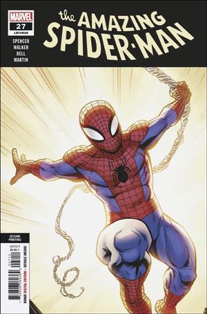 Amazing Spider-Man (2018) issue 27-C Kev Walker Cover (2nd Printing)