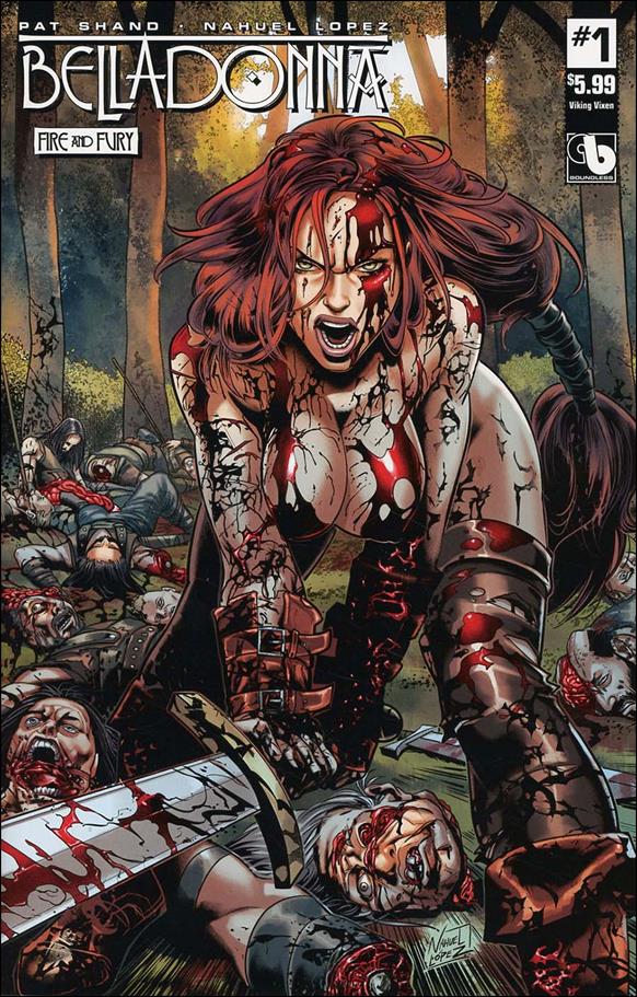 Belladonna: Fire & Fury issue 1-G Nahuel Lopez Viking Vixen Cover