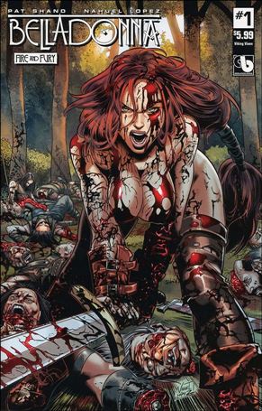 Belladonna: Fire & Fury issue 1-G Nahuel Lopez Viking Vixen Cover