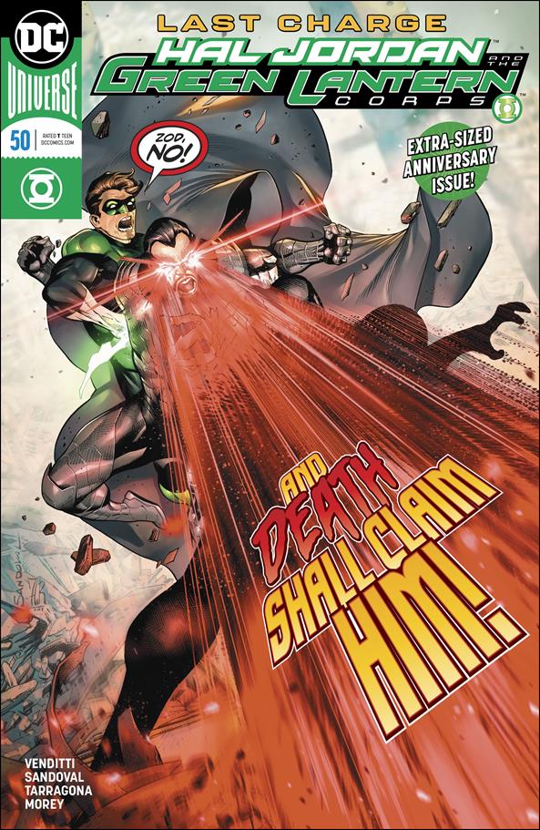 Hal Jordan and the Green Lantern Corps issue 50 Jordi Tarragona Cover