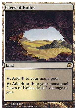 Magic the Gathering: 9th Edition (Base Set) card 320 Caves of Koilos