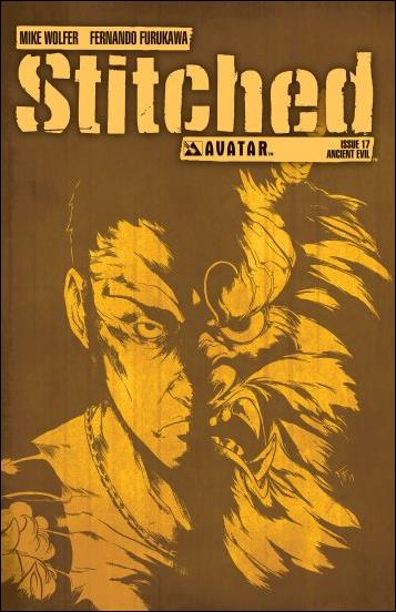 Stitched issue 17-D 1:3 Ancient Evil Cover