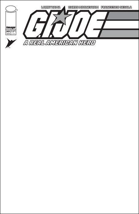 G.I. Joe: A Real American Hero (2023) issue 301-D Blank/Sketch Cover