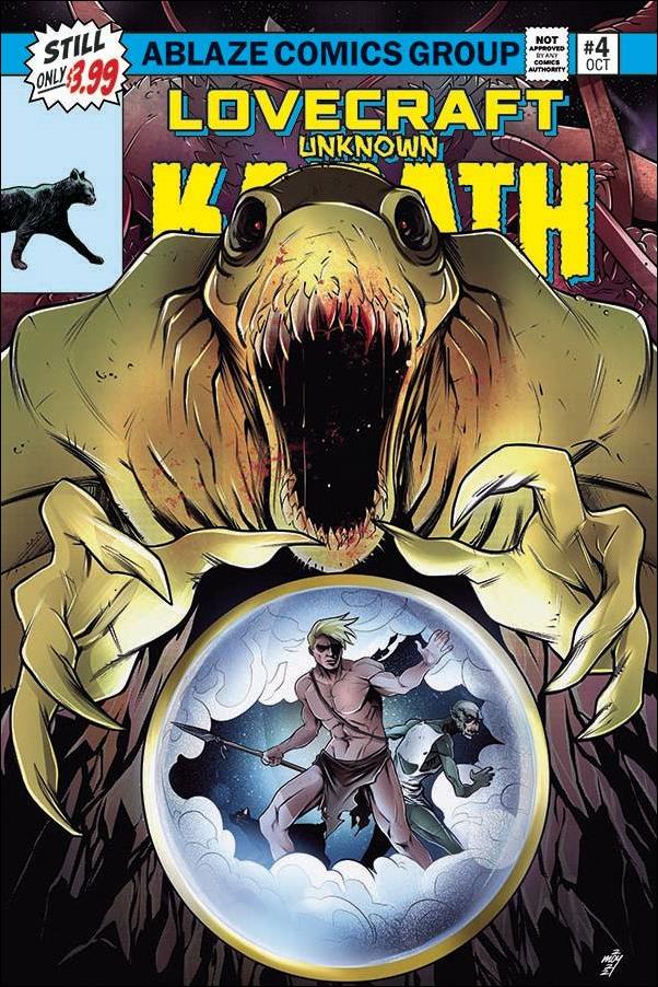 Lovecraft: Unknown Kadath issue 4-C Moy R Cover