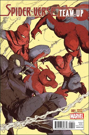 Spider-Verse Team-Up issue 1-B Dave Rapoza 1:25 Cover