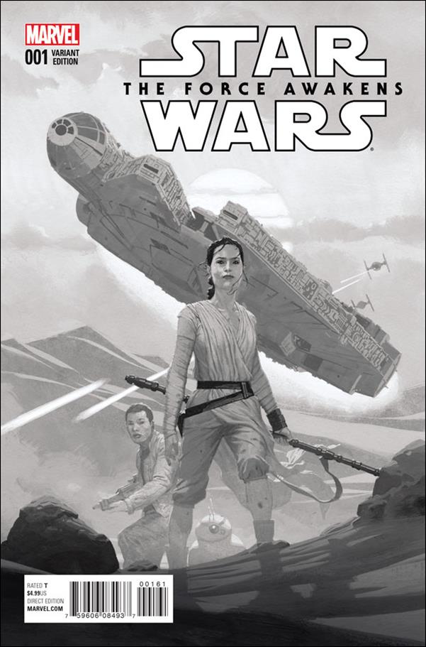 Star Wars: The Force Awakens Adaptation issue 1-E Esad Ribic 1:75 Sketch Cover