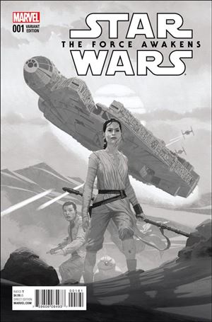 Star Wars: The Force Awakens Adaptation issue 1-E Esad Ribic 1:75 Sketch Cover